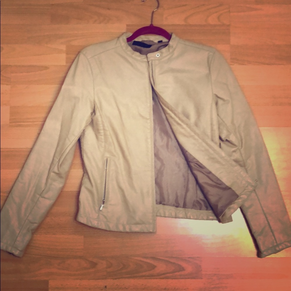Uniqlo leather jacket